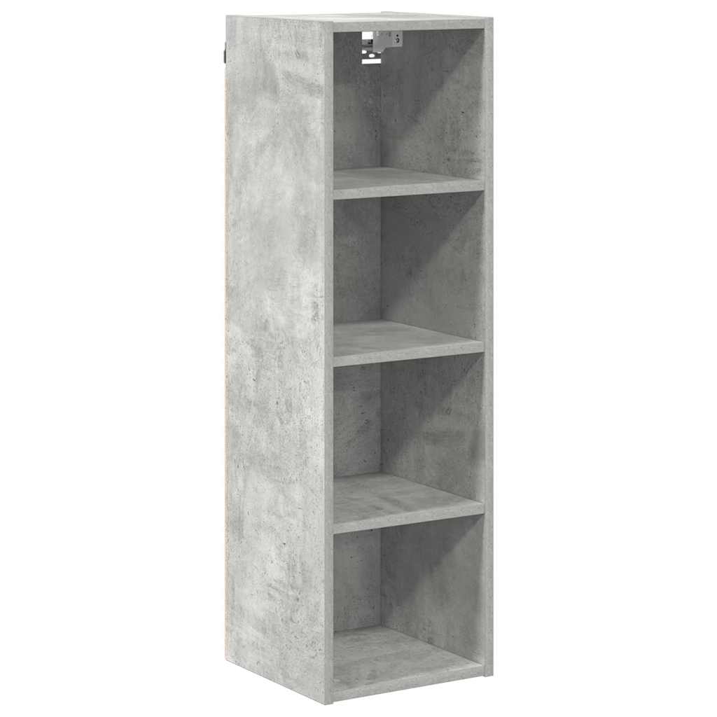 Armadio pensile Grigio cemento 30 x 29,5 x 100 cm