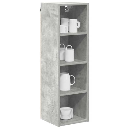 Armadio pensile Grigio cemento 30 x 29,5 x 100 cm