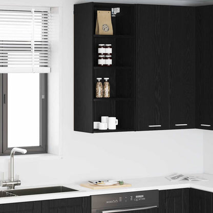 Armadio pensile Rovere Nero 40 x 29,5 x 100 cm