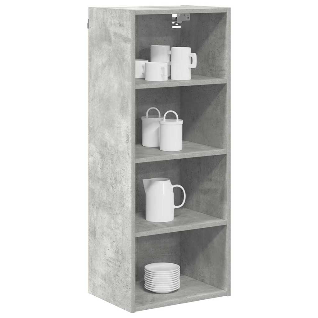 Armadio pensile Grigio cemento 40 x 29,5 x 100 cm