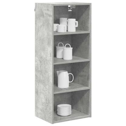 Armadio pensile Grigio cemento 40 x 29,5 x 100 cm