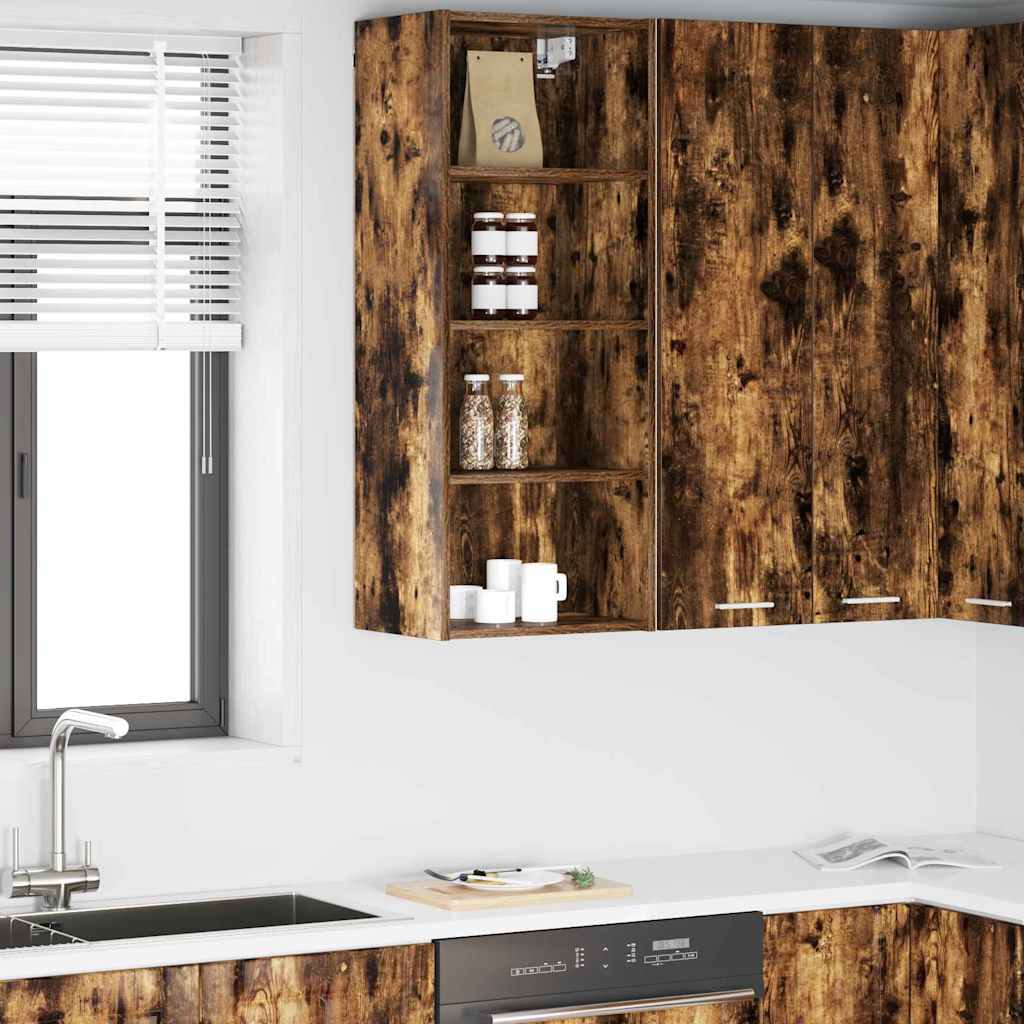 Armadio pensile Rovere fumÃ© 40 x 29,5 x 100 cm