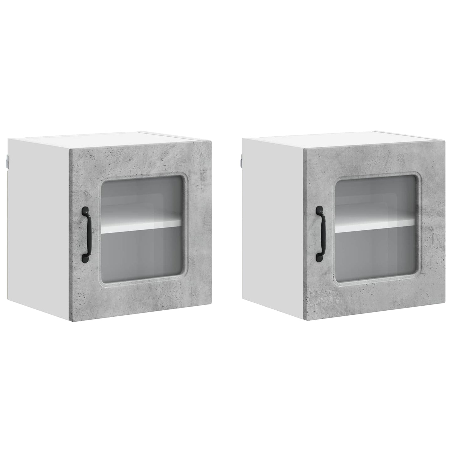 Mobile da cucina Kalmar 2 pcs Grigio cemento 40 x 31 x 40 cm