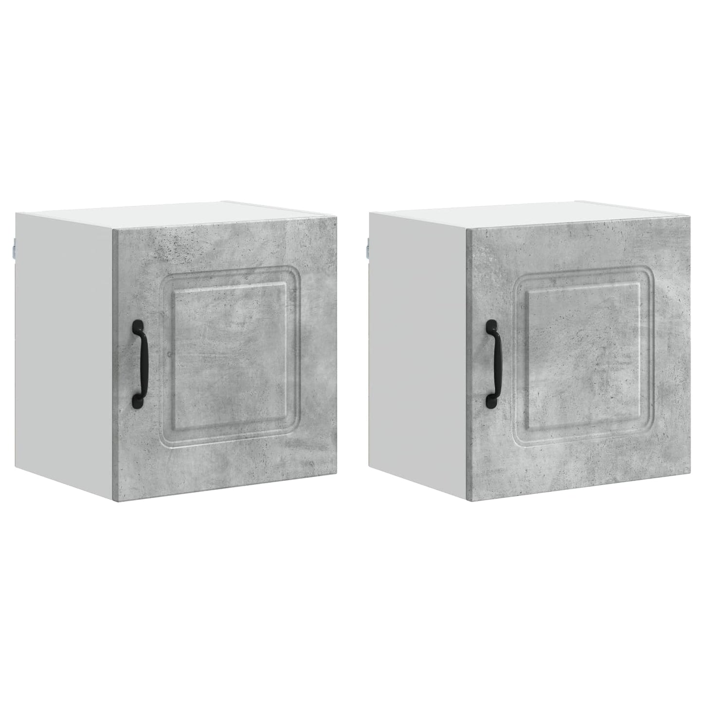 Mobile da cucina Kalmar 2 pcs Grigio cemento 40 x 31 x 40 cm