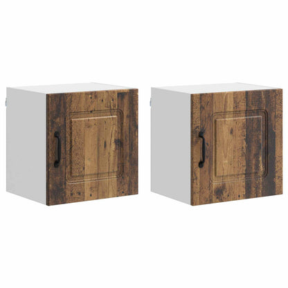 Mobile da cucina Kalmar 2 pcs Legno vecchio 40 x 31 x 40 cm
