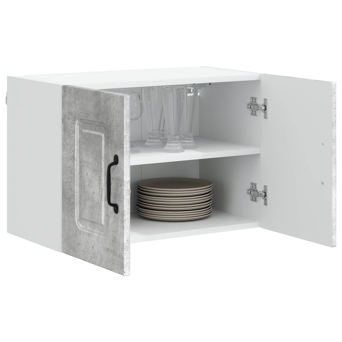 Mobile da cucina Kalmar 2 pcs Grigio cemento 60 x 31 x 40 cm