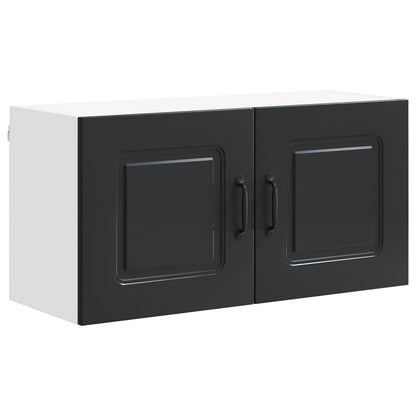 Mobile da cucina Kalmar Nero 80 x 31 x 40 cm Legno multistrato