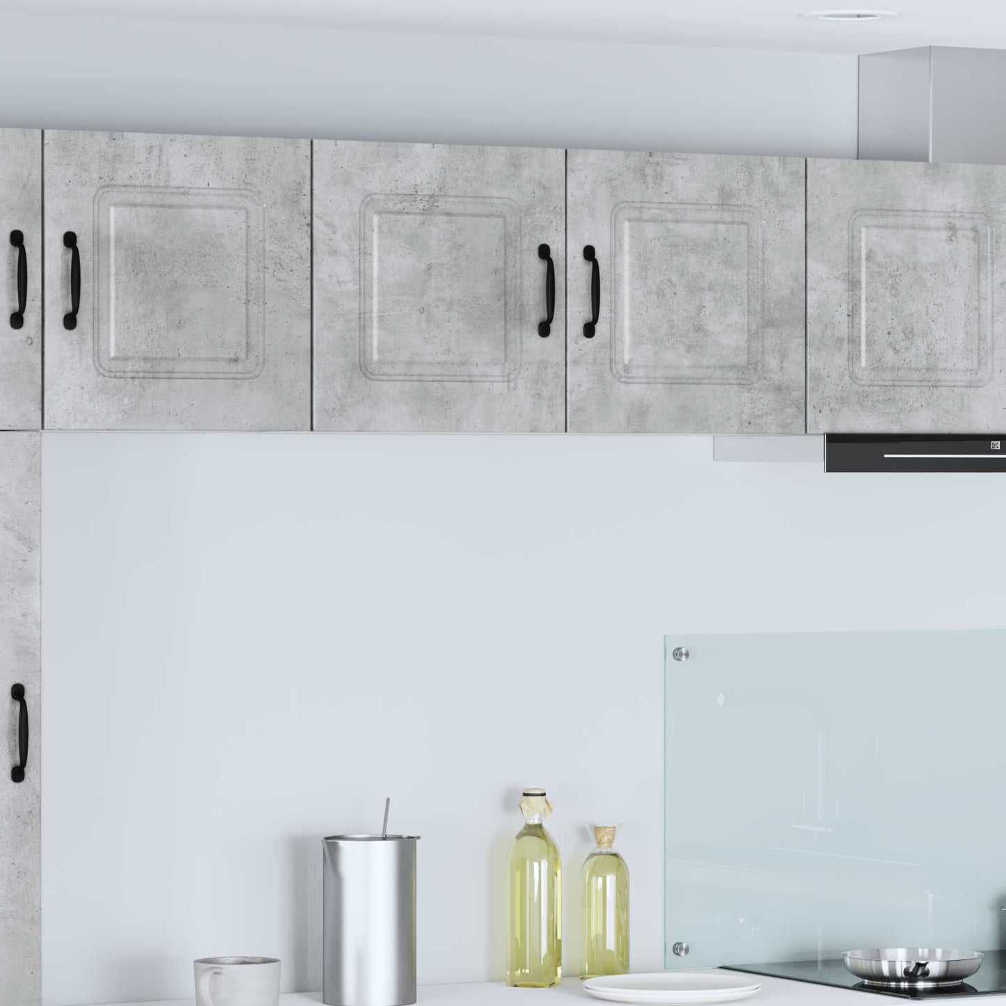 Mobile da cucina Kalmar Grigio cemento 80 x 31 x 40 cm
