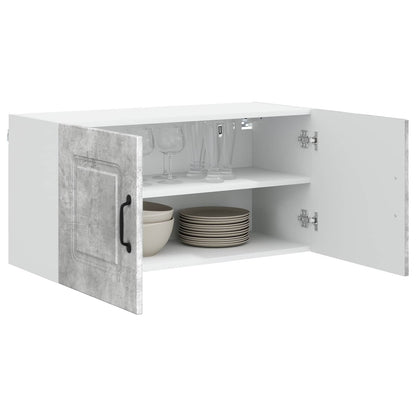 Mobile da cucina Kalmar Grigio cemento 80 x 31 x 40 cm