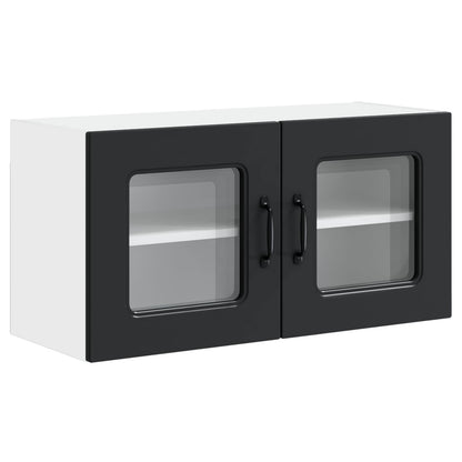 Mobile da cucina Kalmar Nero 80 x 31 x 40 cm Legno multistrato