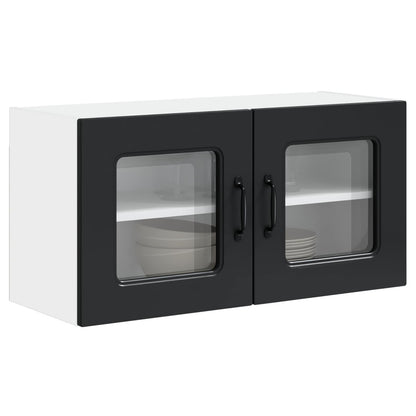 Mobile da cucina Kalmar Nero 80 x 31 x 40 cm Legno multistrato