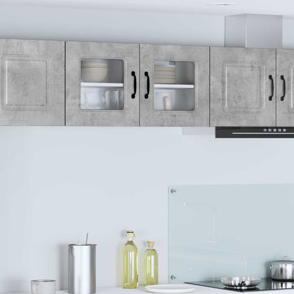 Mobile da cucina Kalmar Grigio cemento 80 x 31 x 40 cm