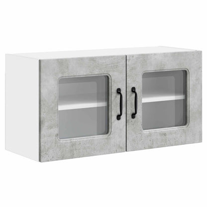 Mobile da cucina Kalmar Grigio cemento 80 x 31 x 40 cm