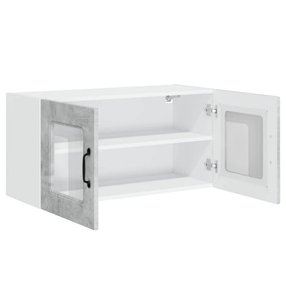 Mobile da cucina Kalmar Grigio cemento 80 x 31 x 40 cm