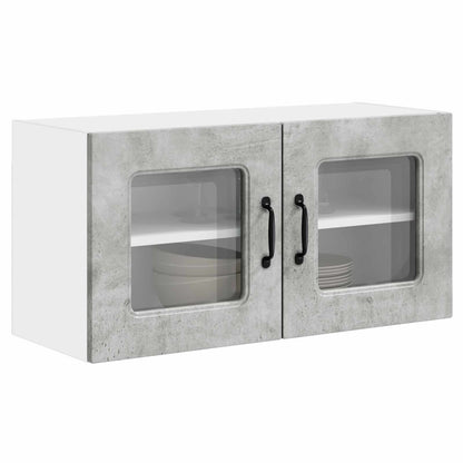 Mobile da cucina Kalmar Grigio cemento 80 x 31 x 40 cm