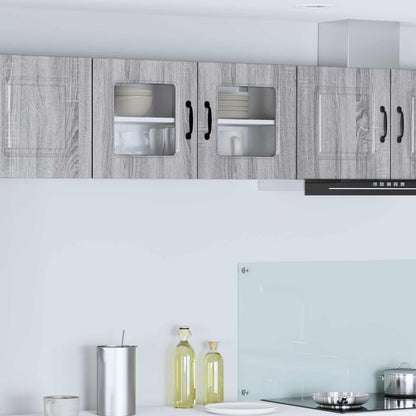Mobile da cucina Kalmar Grigio Sonoma 80 x 31 x 40 cm