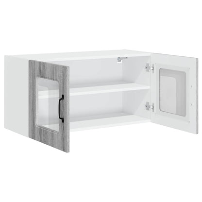 Mobile da cucina Kalmar Grigio Sonoma 80 x 31 x 40 cm