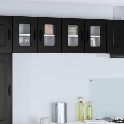 Mobile da cucina Kalmar Nero 60 x 31 x 40 cm Legno multistrato