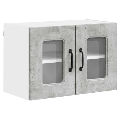 Mobile da cucina Kalmar 2 pcs Grigio cemento 60 x 31 x 40 cm