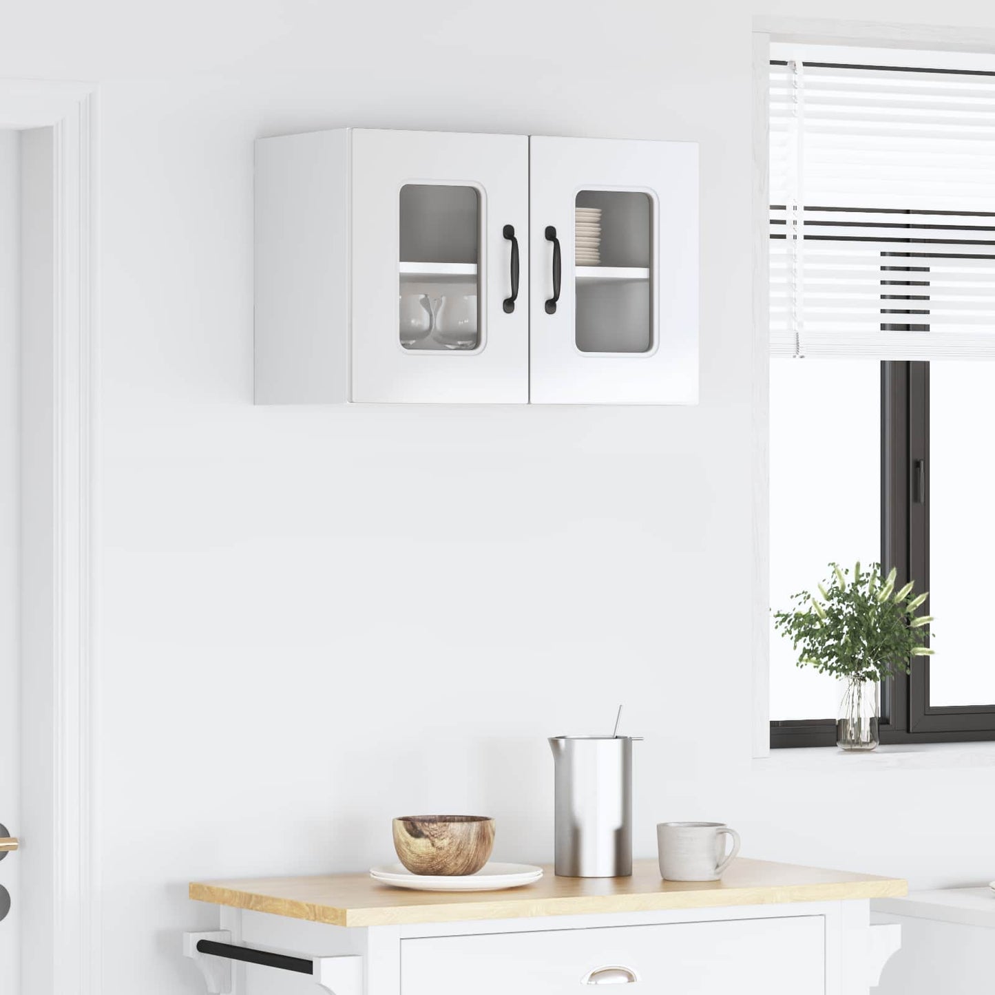 Mobile da cucina Kalmar Bianco Lucido 60 x 31 x 40 cm