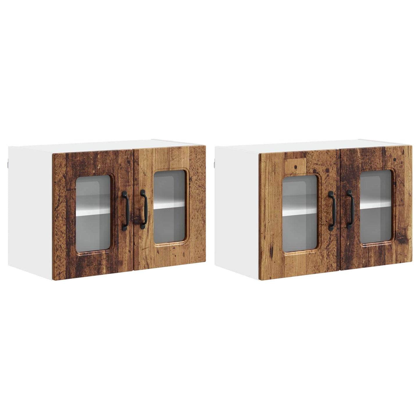 Mobile da cucina Kalmar 2 pcs Legno vecchio 60 x 31 x 40 cm