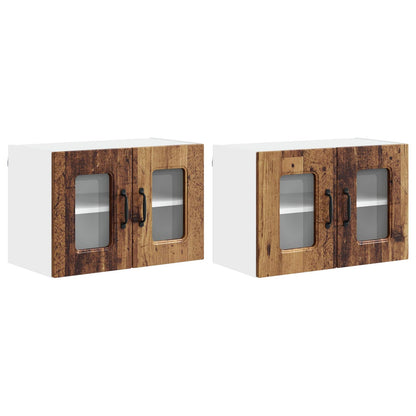 Mobile da cucina Kalmar 2 pcs Legno vecchio 60 x 31 x 40 cm