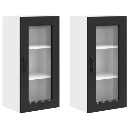Mobile da cucina Kalmar 2 pcs Nero 40 x 31 x 80 cm