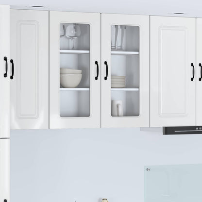 Mobile da cucina Kalmar 2 pcs Bianco Lucido 40 x 31 x 80 cm