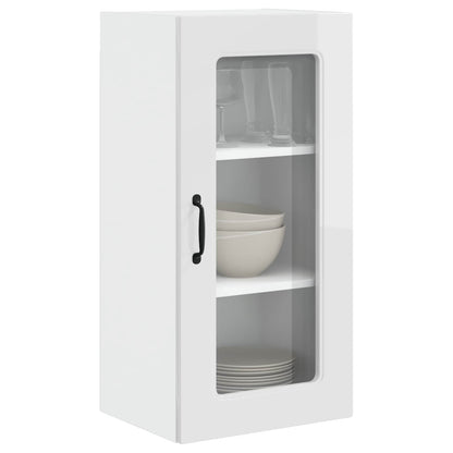 Mobile da cucina Kalmar 2 pcs Bianco Lucido 40 x 31 x 80 cm