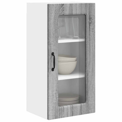 Mobile da cucina Kalmar 2 pcs Grigio Sonoma 40 x 31 x 80 cm