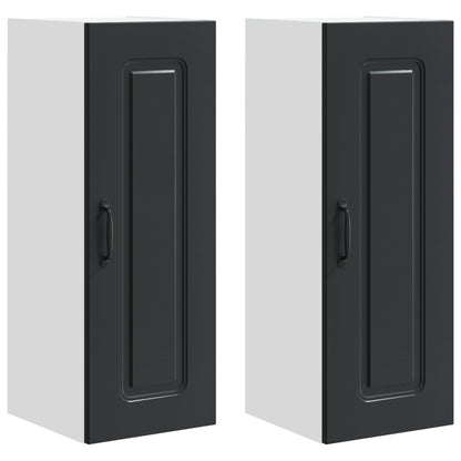 Mobile da cucina Kalmar 2 pcs Nero 30 x 31 x 80 cm
