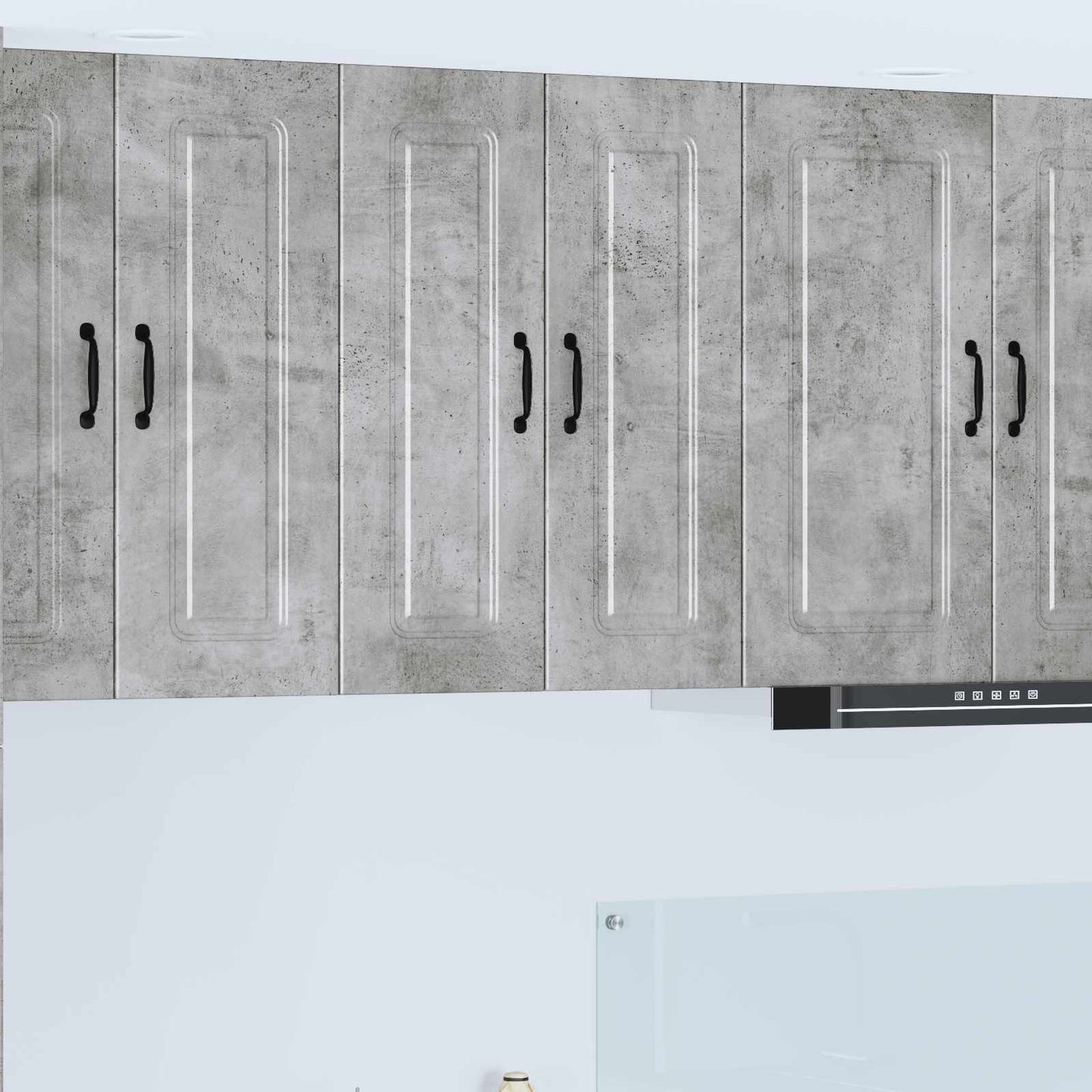 Mobile da cucina Kalmar Grigio cemento 30 x 31 x 80 cm