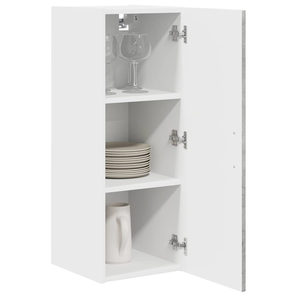 Mobile da cucina Kalmar 2 pcs Grigio cemento 30 x 31 x 80 cm