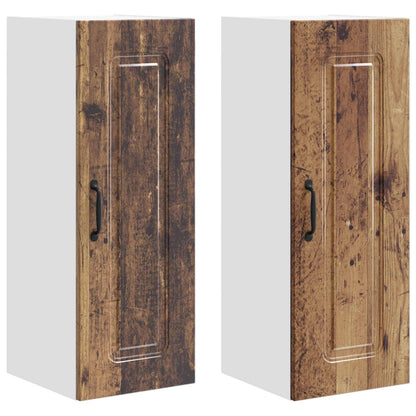 Mobile da cucina Kalmar 2 pcs Legno vecchio 30 x 31 x 80 cm