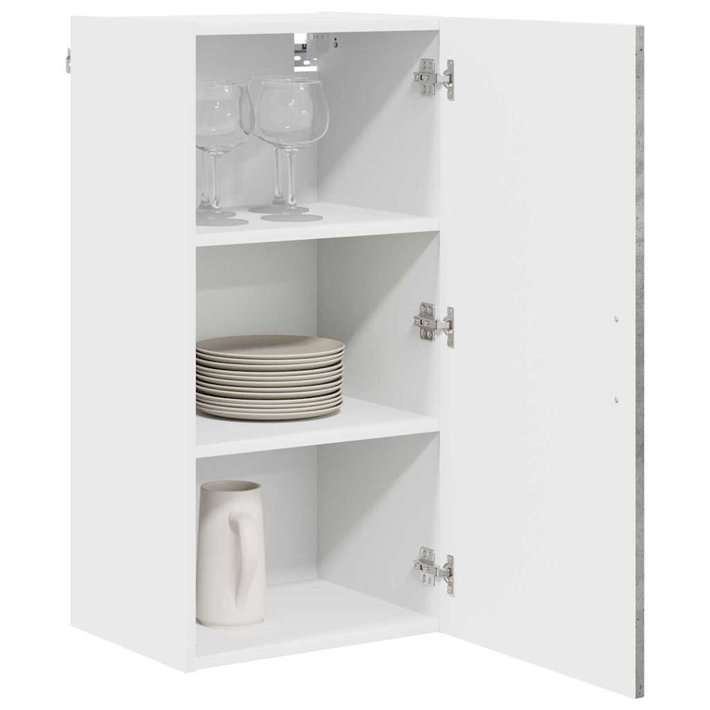 Mobile da cucina Kalmar Grigio cemento 40 x 31 x 80 cm