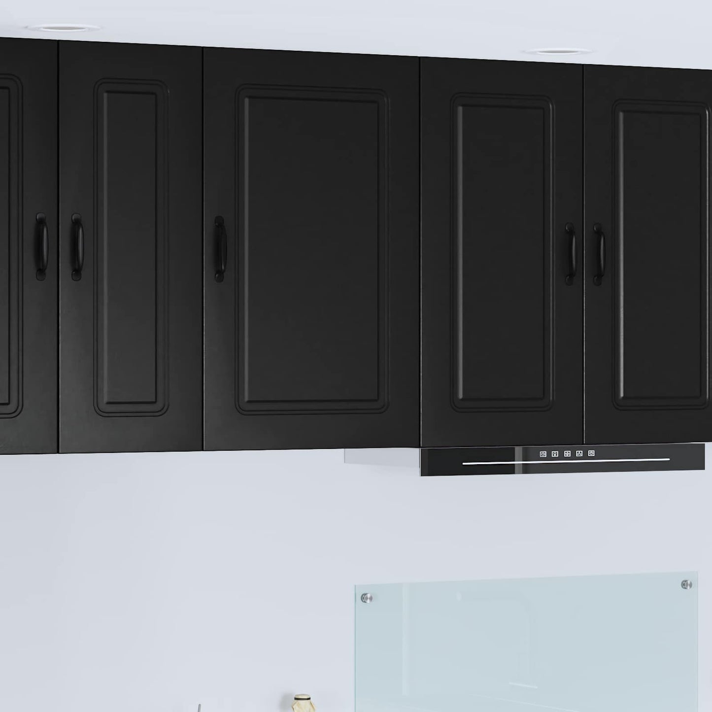 Mobile da cucina Kalmar Nero 50 x 31 x 80 cm Legno multistrato