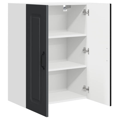 Mobile da cucina Kalmar Nero 60 x 31 x 80 cm Legno multistrato