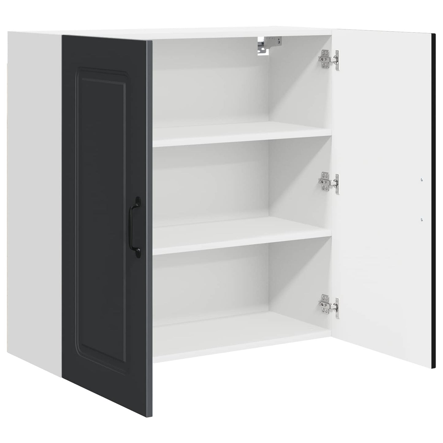 Mobile da cucina Kalmar Nero 80 x 31 x 80 cm Legno multistrato