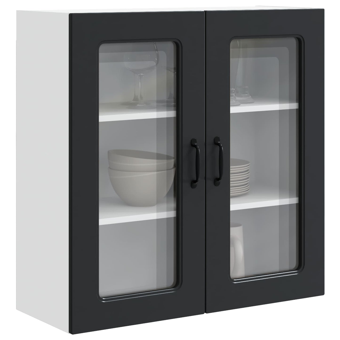 Mobile da cucina Kalmar Nero 80 x 31 x 80 cm Legno multistrato