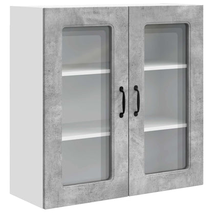 Mobile da cucina Kalmar Grigio cemento 80 x 31 x 80 cm