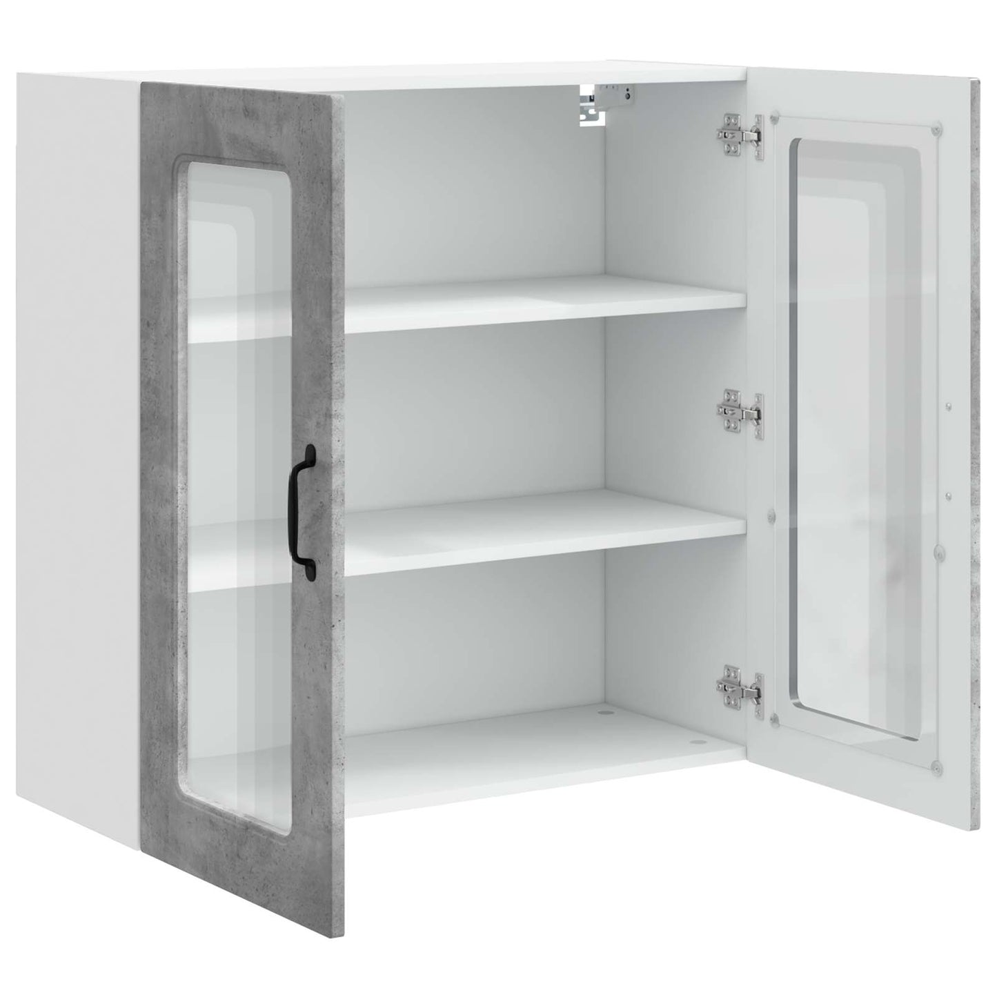 Mobile da cucina Kalmar Grigio cemento 80 x 31 x 80 cm