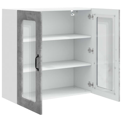 Mobile da cucina Kalmar Grigio cemento 80 x 31 x 80 cm
