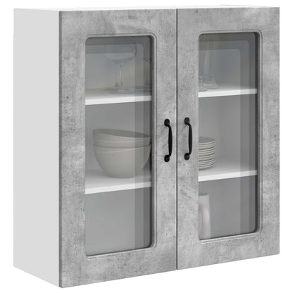 Mobile da cucina Kalmar Grigio cemento 80 x 31 x 80 cm