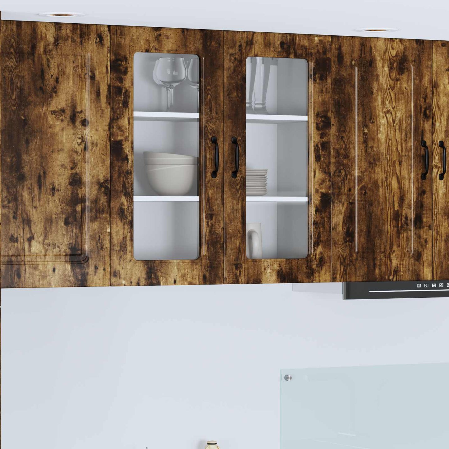 Mobile da cucina Kalmar Rovere fumÃ© 80 x 31 x 80 cm