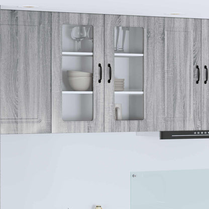 Mobile da cucina Kalmar Grigio Sonoma 80 x 31 x 80 cm