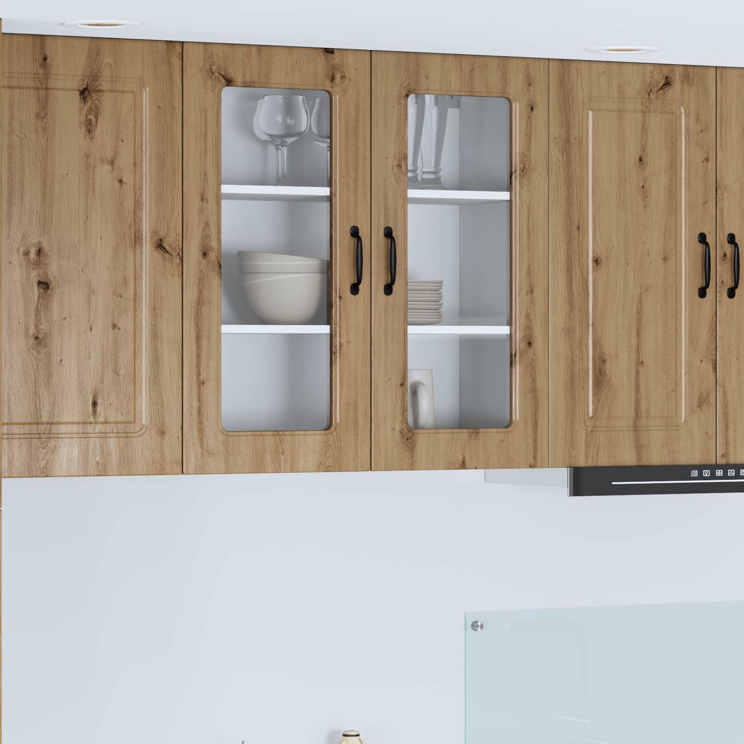 Mobile da cucina Kalmar Rovere artigianale 80 x 31 x 80 cm