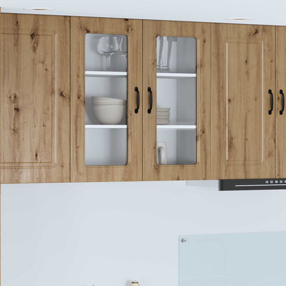 Mobile da cucina Kalmar Rovere artigianale 80 x 31 x 80 cm