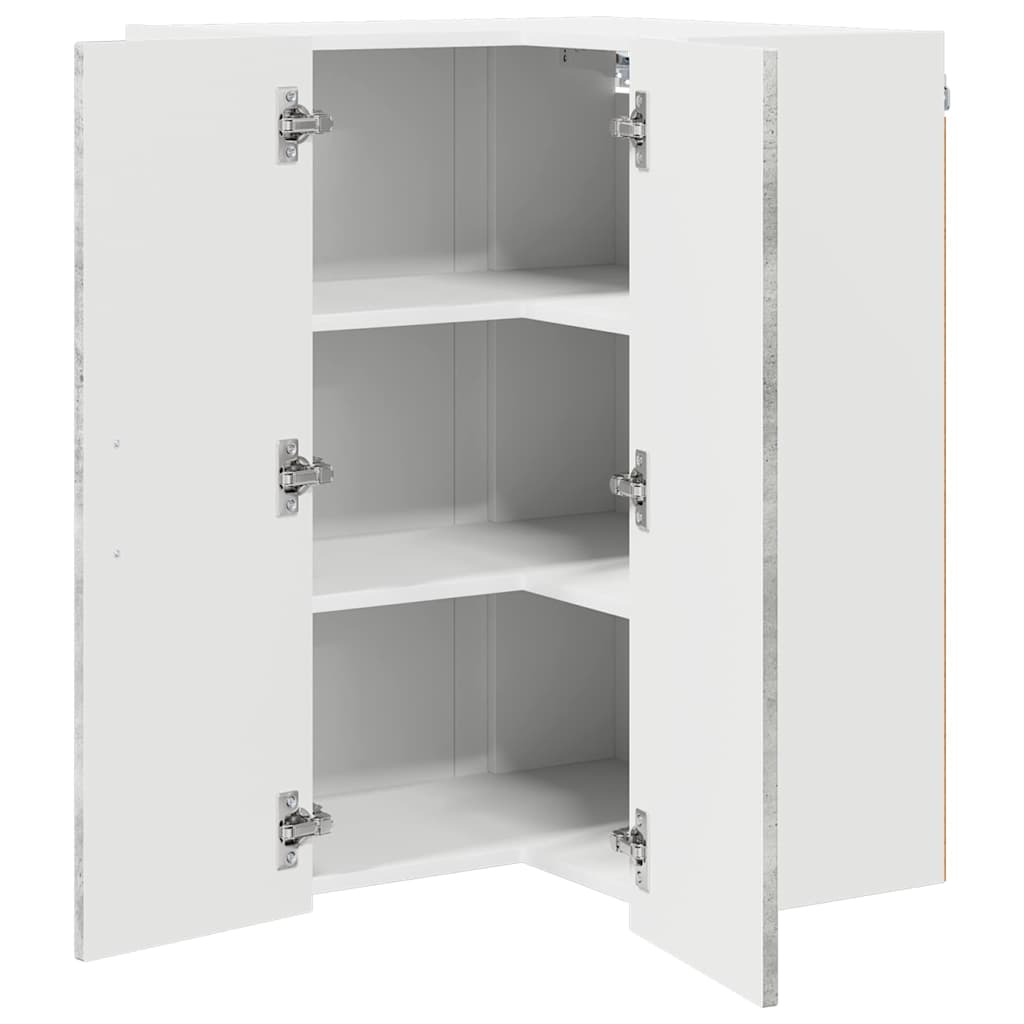 Mobile da cucina Kalmar Grigio cemento 57 x 57 x 80 cm