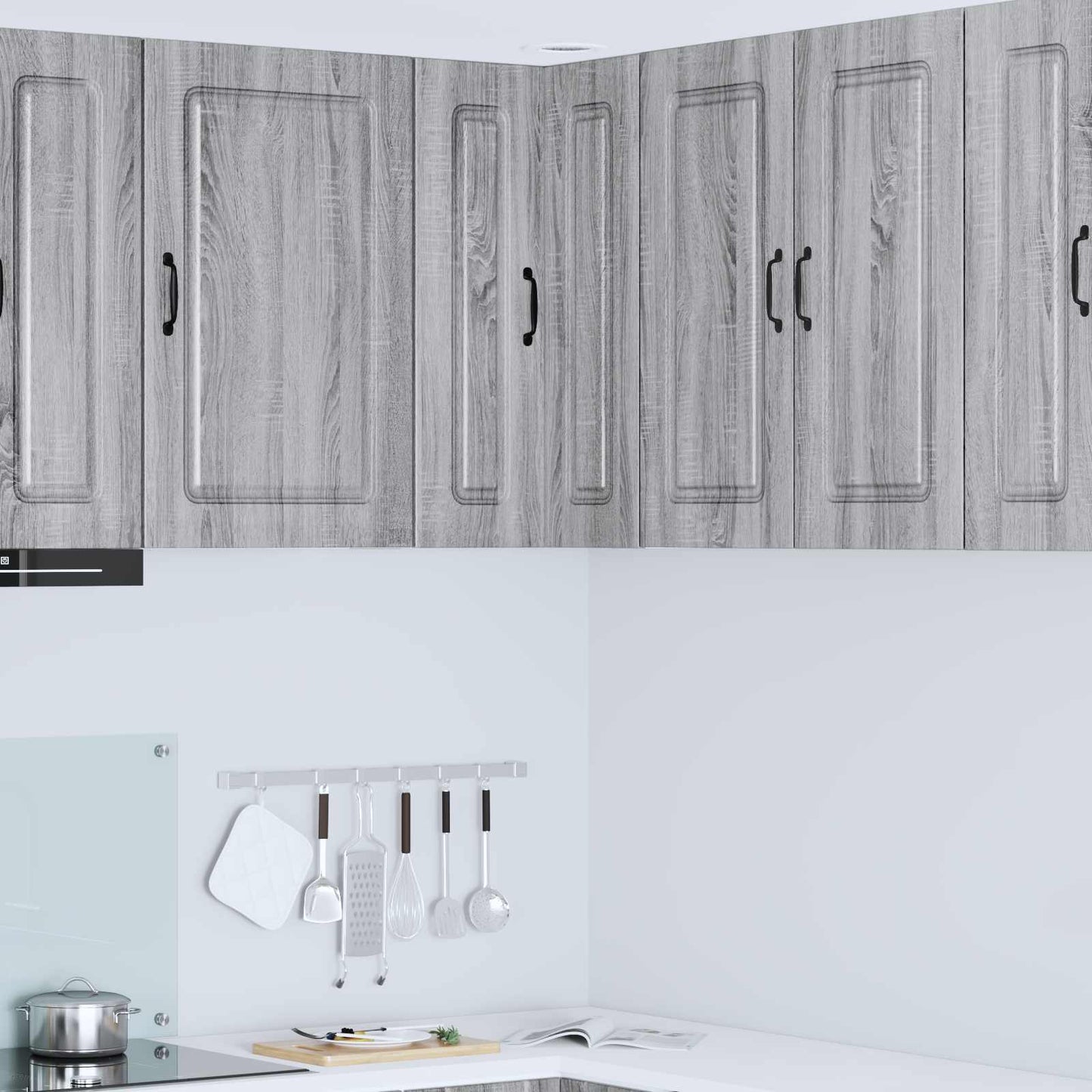 Mobile da cucina Kalmar Grigio Sonoma 57 x 57 x 80 cm
