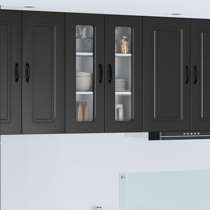 Mobile da cucina Kalmar Nero 60 x 31 x 80 cm Legno multistrato
